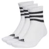 Adidas - 3S Cushioned Sportswear Mid 3-Pack - Sports Socks -Bergfreunde adidas 3s cushioned sportswear mid 3 pack sports socks