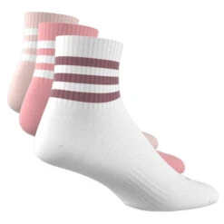 Adidas - 3S Cushioned Sportswear Mid 3-Pack - Sports Socks -Bergfreunde adidas 3s cushioned sportswear mid 3 pack sports socks detail 3