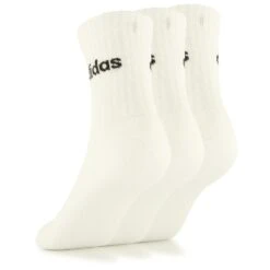 Adidas - Cushioned Linear Crew 3-Pack - Sports Socks -Bergfreunde adidas cushioned linear crew 3 pack sports socks detail 3