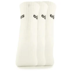 Adidas - Cushioned Linear Crew 3-Pack - Sports Socks -Bergfreunde adidas cushioned linear crew 3 pack sports socks detail 4
