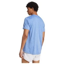 Adidas - Own The Run Melange T-Shirt - Running Shirt 10 Adidas - Own The Run Melange T-Shirt - Running Shirt -Bergfreunde adidas own the run melange t shirt running shirt detail 3