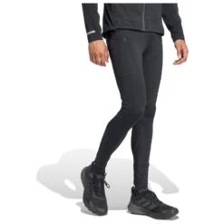 Adidas Terrex - Terrex Xperior Brushed Tights - Running Tights -Bergfreunde adidas terrex terrex xperior brushed tights running tights detail 4