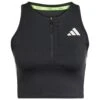 Adidas - Women's Adizero Running Gel Pocket Crop Top - Sports Bra -Bergfreunde adidas womens adizero running gel pocket crop top sports bra