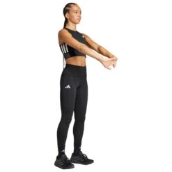 Adidas - Women's Adizero Running Gel Pocket Crop Top - Sports Bra -Bergfreunde adidas womens adizero running gel pocket crop top sports bra detail 4