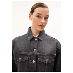 ARMEDANGELS - Women's Densiaa - Casual Jacket -Bergfreunde armedangels womens densiaa casual jacket detail 5