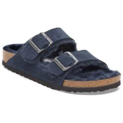 Birkenstock - Arizona Suede Shearling - Sandals