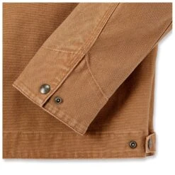 Carhartt - Relaxed Fit Duck Detroit Jacket - Casual Jacket -Bergfreunde carhartt relaxed fit duck detroit jacket casual jacket detail 11