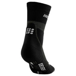 CEP - Hiking Merino Mid-Cut Socks - Compression Socks -Bergfreunde cep hiking merino mid cut socks compression socks detail 4