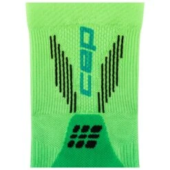 CEP - Run Edition Half&Half Mid Cut 5.0 - Running Socks -Bergfreunde cep run edition half half mid cut 50 running socks detail 5