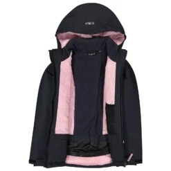CMP - Girl's Jacket Snaps Hood Twill - Ski Jacket 11 CMP - Girl's Jacket Snaps Hood Twill - Ski Jacket -Bergfreunde cmp girls jacket snaps hood twill ski jacket detail 4