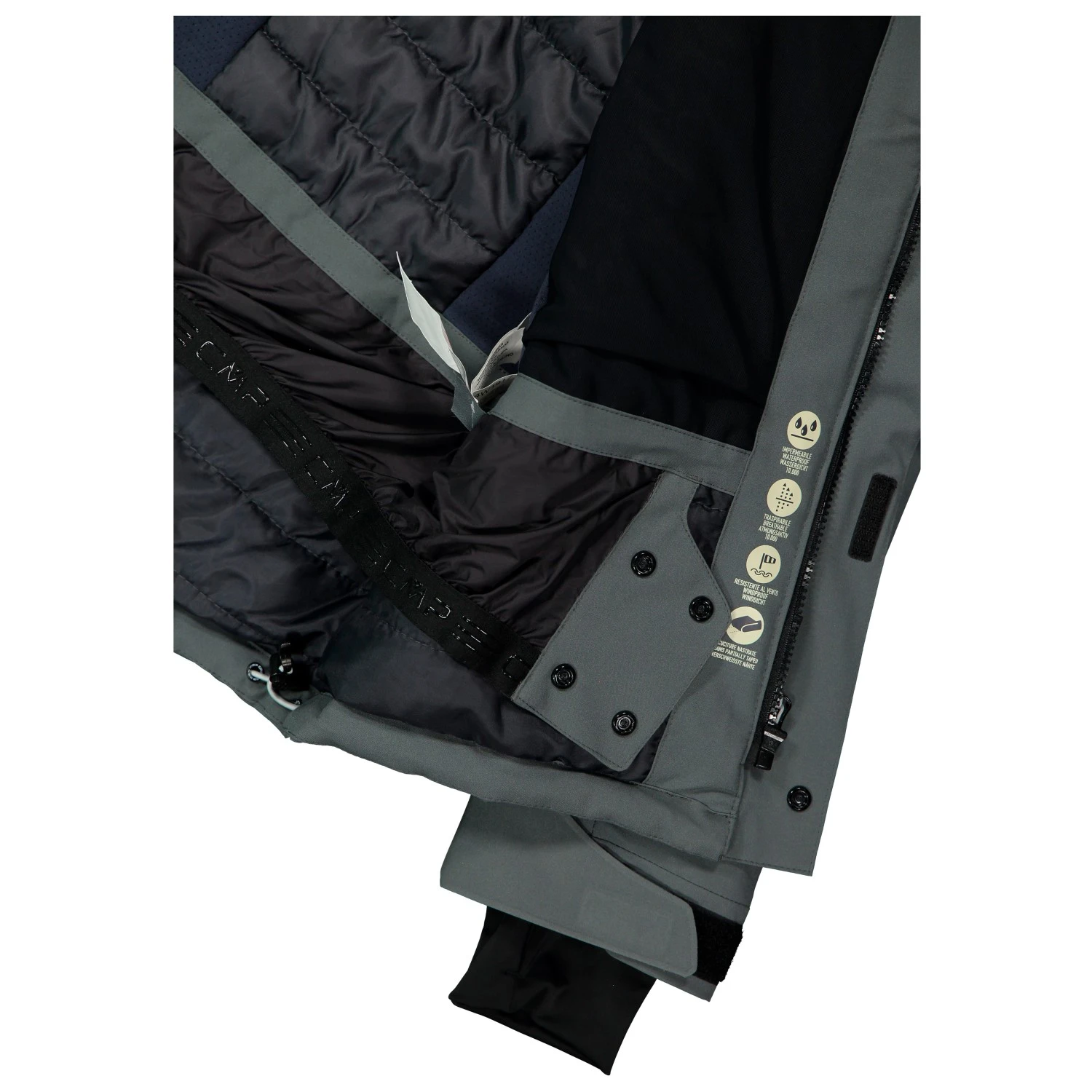 CMP - Jacket Fix Hood 34W3917 - Ski Jacket 8 CMP - Jacket Fix Hood 34W3917 - Ski Jacket - Image 6