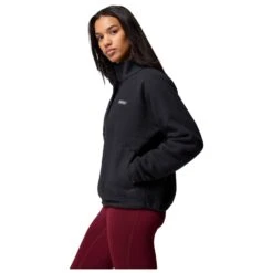 Columbia - Women's Jasper Ridge Pebbled Fleece Half Snap - Fleece Jumper -Bergfreunde columbia womens jasper ridge pebbled fleece half snap fleece jumper detail 3