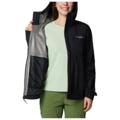 Columbia - Women's Omnitech Amplidry II Shell - Waterproof Jacket -Bergfreunde columbia womens omnitech amplidry ii shell waterproof jacket detail 4