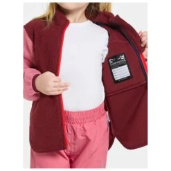 Didriksons - Kid's Anten Fullzip - Fleece Jacket -Bergfreunde didriksons kids anten fullzip fleece jacket detail 7