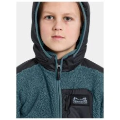 Didriksons - Kid's Exa Full Zip 3 - Fleece Jacket -Bergfreunde didriksons kids exa full zip 3 fleece jacket detail 7