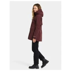 Didriksons - Women's Tuva Parka - Winter Jacket -Bergfreunde didriksons womens tuva parka winter jacket detail 4