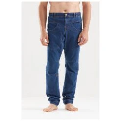 E9 - Rondo Denim2.4 - Bouldering Trousers -Bergfreunde e9 rondo denim24 bouldering trousers detail 3