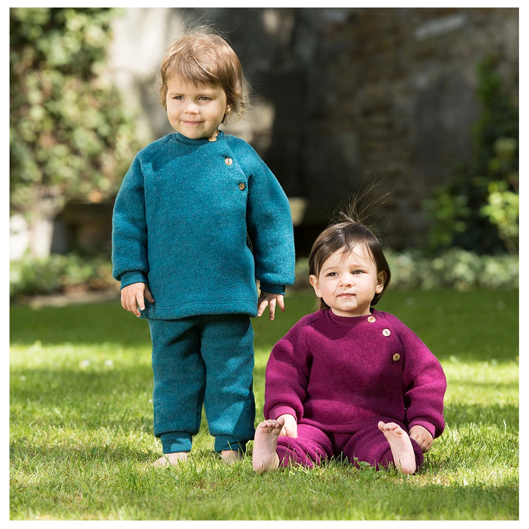 Engel - Baby-Hose Lang Mit Nabelbund - Fleece Trousers 4 Engel - Baby-Hose Lang Mit Nabelbund - Fleece Trousers - Image 2