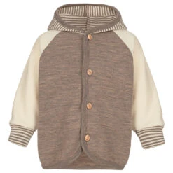 Engel - Baby-Kapuzenjacke Mit Holzknöpfen - Casual Jacket