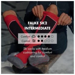 Falke - Kid's SK 2 - Ski Socks 11 Falke - Kid's SK 2 - Ski Socks -Bergfreunde falke kids sk 2 ski socks detail 5