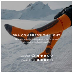 Falke - SK4 Energizing Light - Ski Socks -Bergfreunde falke sk4 energizing light ski socks detail 6