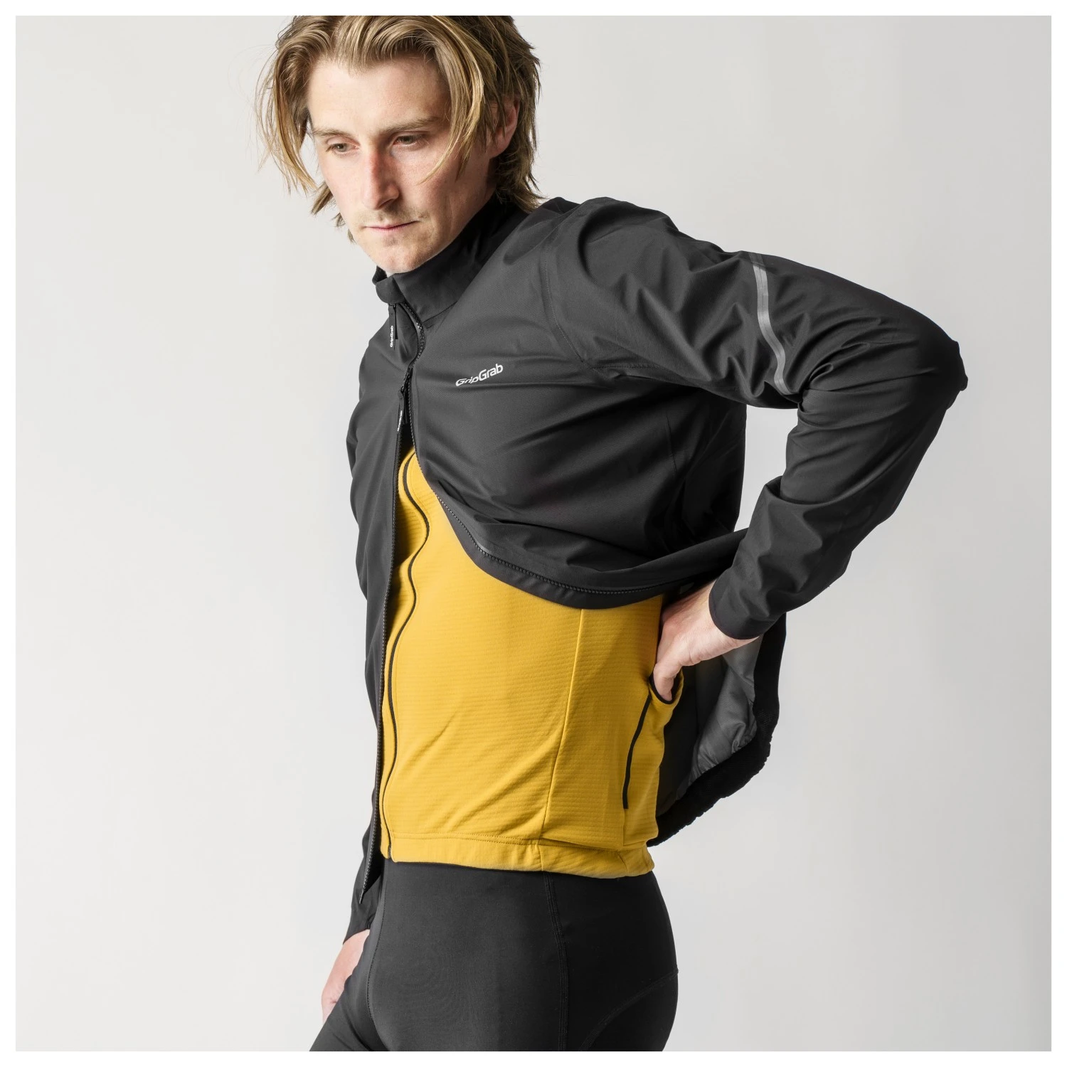 GripGrab - PACR Waterproof Lightweight Jacket - Cycling Jacket 8 GripGrab - PACR Waterproof Lightweight Jacket - Cycling Jacket - Image 6