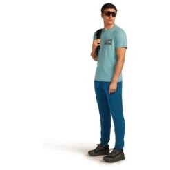 Icebreaker - Merino Blend 300 Realfleece Descender Jogger - Tracksuit Trousers -Bergfreunde icebreaker merino blend 300 realfleece descender jogger tracksuit trousers detail 5