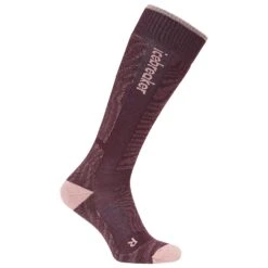 Icebreaker - Women's Merino Ski+ Medium OTC Mountain Contour - Ski Socks