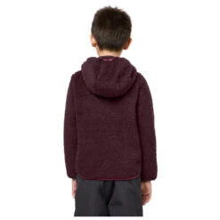 Jack Wolfskin - Kid's Ice Curl Hood Jacket - Fleece Jacket -Bergfreunde jack wolfskin kids ice curl hood jacket fleece jacket detail 4