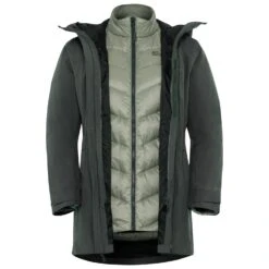 Jack Wolfskin - Women's Icecape 3in1 Down Jacket RDS - 3-in-1 Jacket -Bergfreunde jack wolfskin womens icecape 3in1 down jacket rds 3 in 1 jacket detail 4