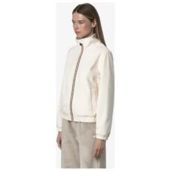 K-Way - Women's Viviette Velour Polar - Fleece Jacket -Bergfreunde k way womens viviette velour polar fleece jacket detail 4
