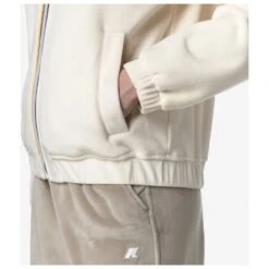 K-Way - Women's Viviette Velour Polar - Fleece Jacket -Bergfreunde k way womens viviette velour polar fleece jacket detail 5
