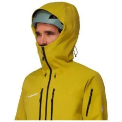 Mammut - Taiss Pro Hardshell Hooded Jacket - Waterproof Jacket -Bergfreunde mammut taiss pro hardshell hooded jacket waterproof jacket detail 11