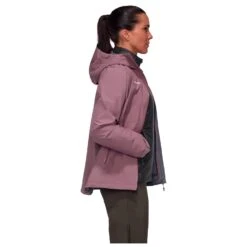 Mammut - Women's Alto Light 3 In 1 Hardshell Hooded Jacket - 3-in-1 Jacket -Bergfreunde mammut womens alto light 3 in 1 hardshell hooded jacket 3 in 1 jacket detail 5
