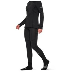 Mammut - Women's Eiger Nordwand Advanced First Layer Tights - Fleece Trousers -Bergfreunde mammut womens eiger nordwand advanced first layer tights fleece trousers detail 3