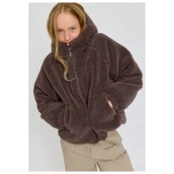 Mazine - Women's Faux-Fur Hooded Jacket - Casual Jacket -Bergfreunde mazine womens faux fur hooded jacket casual jacket detail 7