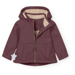 Mini A Ture - Kid's Matbriddi Softshell Jacket - Softshell Jacket -Bergfreunde mini a ture kids matbriddi softshell jacket softshell jacket detail 3