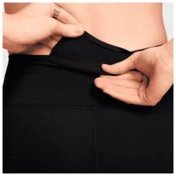 Nike - Women's One High-Waisted Shorts - Leggings -Bergfreunde nike womens one high waisted shorts leggings detail 6