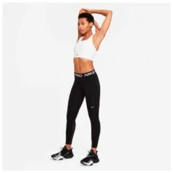 Nike - Women's Pro Mid-Rise Mesh Panneled Tights - Leggings -Bergfreunde nike womens pro mid rise mesh panneled tights leggings detail 3