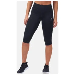 Odlo - Women's Tights 3/4 Essential Polyester - Running Tights -Bergfreunde odlo womens tights 3 4 essential polyester running tights detail 3