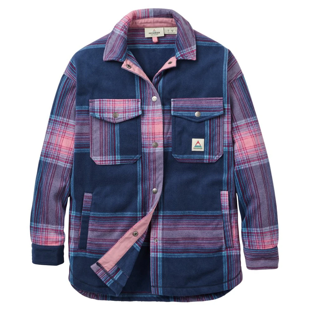 Passenger - Women's East Recycled Polar Fleece Shirt - Shirt 3 Passenger - Women's East Recycled Polar Fleece Shirt - Shirt