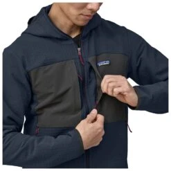 Patagonia - R2 Techface Hoody - Fleece Jacket -Bergfreunde patagonia r2 techface hoody fleece jacket detail 5