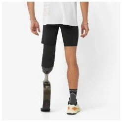 Salomon - Sense Aero Short Tights - Running Shorts -Bergfreunde salomon sense aero short tights running shorts detail 4