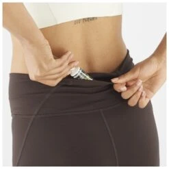 Salomon - Women's SHKout Bliss 8 - Running Tights -Bergfreunde salomon womens shkout bliss 8 running tights detail 5