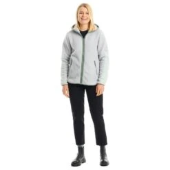 Stoic - Women's NorrvikSt. Pile Fleece Hoody - Fleece Jacket -Bergfreunde stoic womens norrvikst pile fleece hoody fleece jacket detail 10