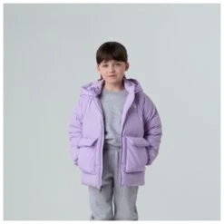 The North Face - Kid's North Down Fleece Lined Parka - Down Jacket -Bergfreunde the north face kids north down fleece lined parka down jacket detail 5