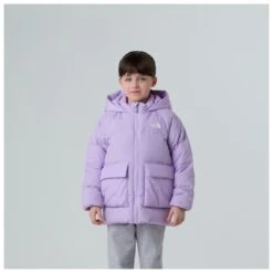 The North Face - Kid's North Down Fleece Lined Parka - Down Jacket -Bergfreunde the north face kids north down fleece lined parka down jacket detail 6