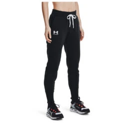 Under Armour - Women's UA Rival Fleece Joggers - Tracksuit Trousers -Bergfreunde under armour womens ua rival fleece joggers tracksuit trousers detail 4