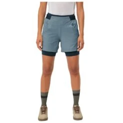 Vaude - Women's Altissimi Shorts II - Cycling Bottoms -Bergfreunde vaude womens altissimi shorts ii cycling bottoms detail 3