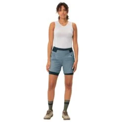 Vaude - Women's Altissimi Shorts II - Cycling Bottoms -Bergfreunde vaude womens altissimi shorts ii cycling bottoms detail 6